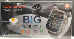 Orologio C90 Ultra 2 - Display infinito 2.19 - Nuovo - Scatola sigillata in fabbrica - Foto 1 di 4