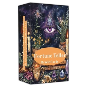 Wahrsager Orakel: 56 Karten Deck mit Stichworten und Botschaften - Bild 1 von 7
