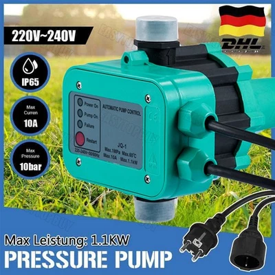 WOWSPEED Pumpensteuerung Druckschalter Druckschalter Hauswasserwerk Presscontrol Kabel