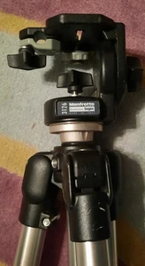 Bogen Manfrotto  3011  Profesional Tripod With 3126 Video /Camera Fluid Head - Picture 1 of 10