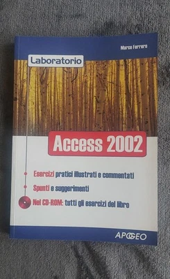 ACCESS 2002 LABORATORIO - ESERCIZI - CD ROM - Immagine 1 di 4