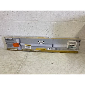 Universal Hardware Commercial Panic Exit Device w 6-Pin SC4 Cylinder & Pull Trim - Picture 1 of 9