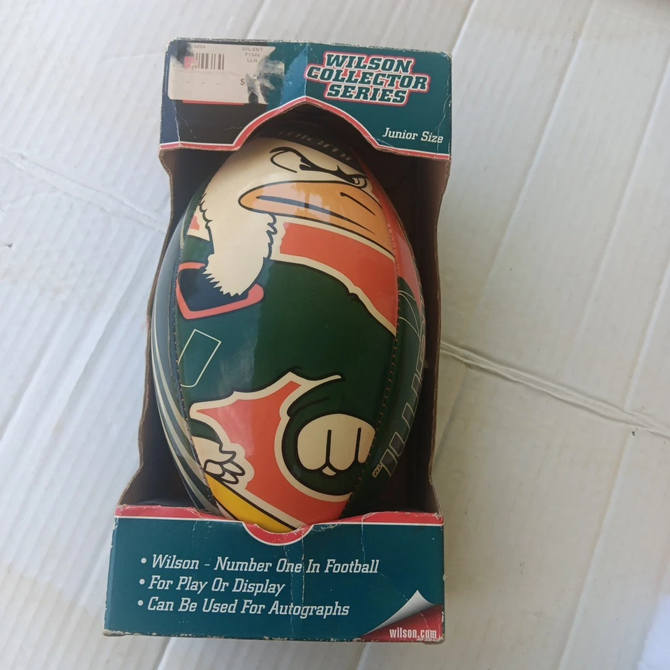 Wilson Junior Size Collector Series Football University of Illinois