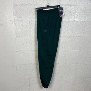 Pantalones deportivos Reebok para hombre ajuste regular Identity Vector con cordón verde grandes - Imagen 1 de 7