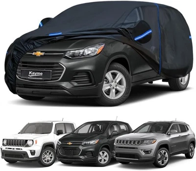 For Jeep Compass 2007-2025 Waterproof Car Cover All Weather with Door Zipper — 第 1/4 张图片