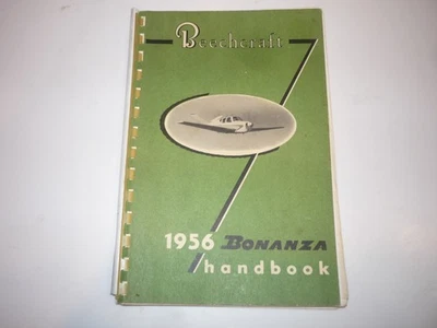 Beechcraft Bonanza 1956 manual de aeronaves original; cola en V G-35 Foto 1 de 4