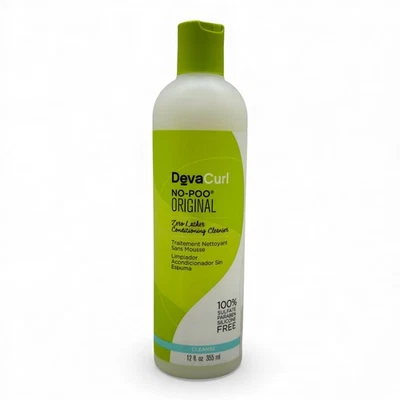DevaCurl No-Poo Original Cleanser 12oz Zero Lather Sulfate-Free Shampoo - Image 1 of 2