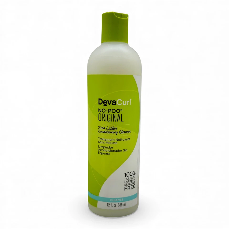 DevaCurl No-Poo Original Cleanser 12oz Zero Lather Sulfate-Free Shampoo - Image 1 of 2