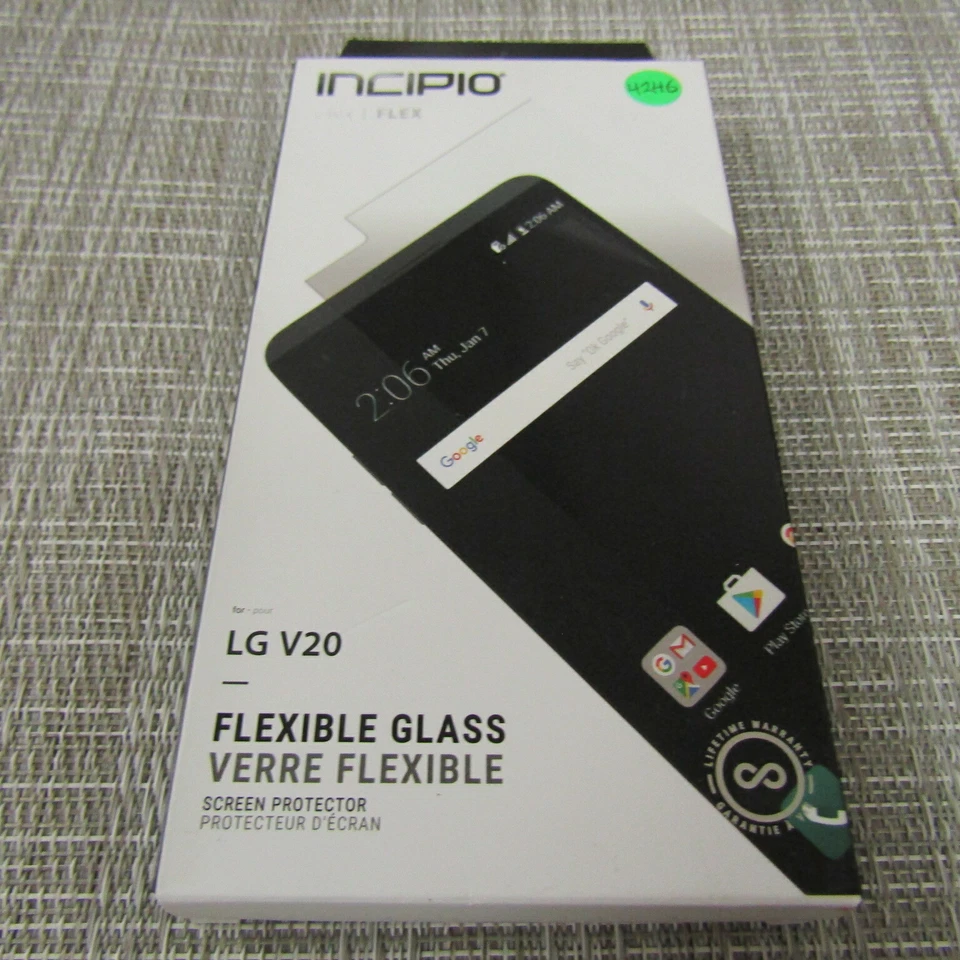 PROTECTOR CRISTAL FLEXIBLE INCIPIO PARA LG V20, LEER!! 4246 Foto 1 de 2