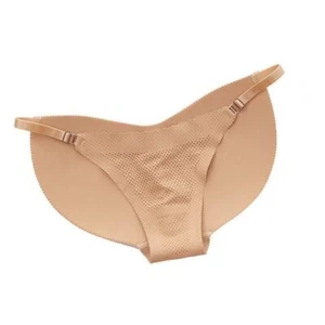 Knickers Fake Size Enhancer Panties Ladies Silicone Buttocks Padded Bum Butt Hip - Picture 1 of 14