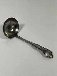 AMC CREON Gravy Ladle Stainless Steel 7" Fan Tip Satin Handle Japan Flatware - Picture 1 of 16