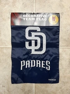 San Diego Padres Embroidered Double-sided Decorative Team Flag NEW - Picture 1 of 2