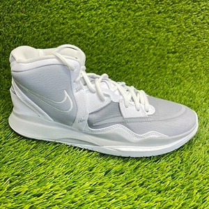Nike Kyrie Infinity TB Wolf Gray White Mens Size 10.5 Basketball Shoes Sneakers - Picture 1 of 10