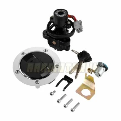 Gas Tank Fuel Cap Ignition Switch Lock Key For Suzuki GSXR600 GSXR750 2006 2017 - Image 1 of 4