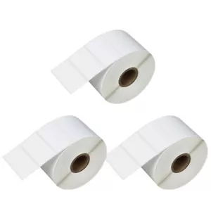 3Roll 2 in x 1 in Barcode UPC Labels 1300 P/R Fits for Zebra LP2844 Rollo ZP500 - Picture 1 of 12