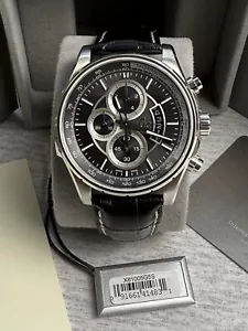 Guess Collection X81005G5S Men's Black Chronograph Dial Quartz Analog Watch - Picture 1 of 7