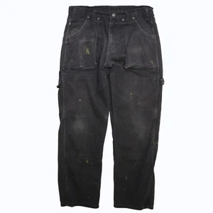 Dickies Carpenter Double Knee Work Pants Size 34 X 32 Black - Picture 1 of 16