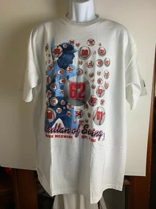 Neu mit Etikett Starter Vintage 90er Mark McGwire Sultan of Swing MLB T-Shirt Herren XL - Bild 1 von 2