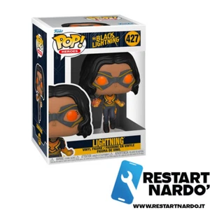 FUNKO POP Black Lightning POP! Heroes Vinyl Figure Lightning 9 cm *NUOVO* #427 - Foto 1 di 1