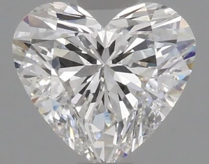 1.01 Cts HEART Cut IGI Certified Lab Grown CVD Diamond E Color VS1 Clarity - Picture 1 of 12