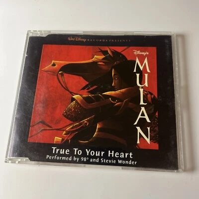 98° And Stevie Wonder – True To Your Heart (CD, 1998) Single - Image 1 of 4