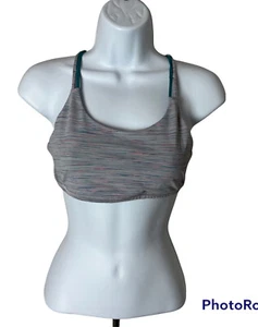 Lululemon ivivva razor sports-bra purple heather Girls size 14 BN - Picture 1 of 6