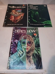 Kodak Photo Book lot Developing Enlarging Printing Here's How books - Picture 1 of 12