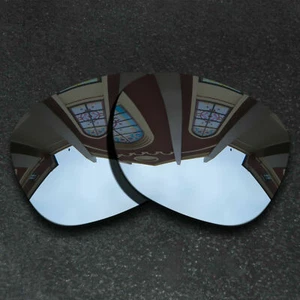 Lenti di ricambio argento USA per Oakley Garage Rock Frame polarizzate e antigraffio - Foto 1 di 6