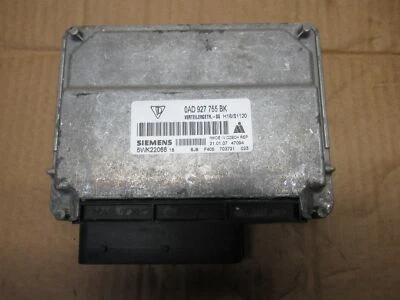 Porsche Cayenne 9PA 957 Facelift buona parte di controllo cambio distribuzione 0AD927755BK - Immagine 1 di 4