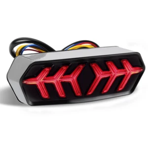 LED Motorcycle Brake Tail Light Turn Signals Integrated For Honda MSX GROM125 - Picture 1 of 11