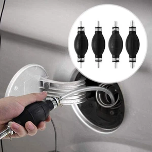 6mm/8mm/10mm/12mm Hand Fuel Pump Transfer Black Primer Bulb Manual Liquid .a - Picture 1 of 12