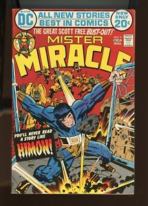 Mister Miracle #9 - Origin of Mister Miracle. Jack Kirby Cover Art. (7.5) 1972