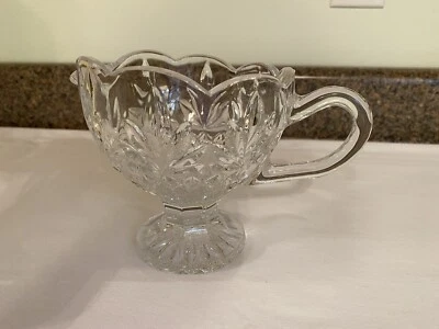 Crystal Godinger 130 Shannon mango Gravy bote/crema 5” piña diamante  Foto 1 de 4