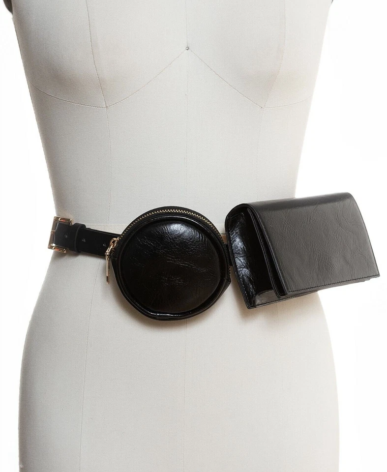 Bolso cinturón Inc multibolso para mujer talla M negro nuevo con etiquetas Foto 1 de 1