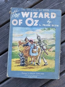 DER NEUE ZAUBERER VON OZ 1944 Bobbs-Merrill von L Frank Baum, Illus. Evelyn Copelman - Bild 1 von 8