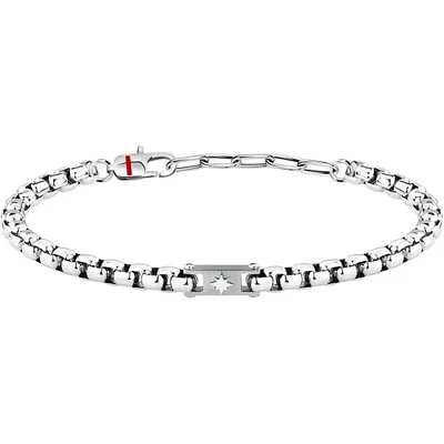 Bracciale Sector Uomo Acciaio Silver Marine _SAGJ42 - Immagine 1 di 4