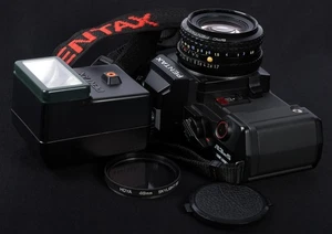 Pentax A3 Date S 35mm Film SLR c/w smc Pentax-A 50mm f/1.7 STDLens & AF200SA Kit - Picture 1 of 12