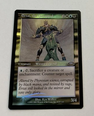Ertai, the Corrupted (Alt. Art Foil) Planeshift NM Foil Near Mint MTG -- S2G -- - Image 1 of 2