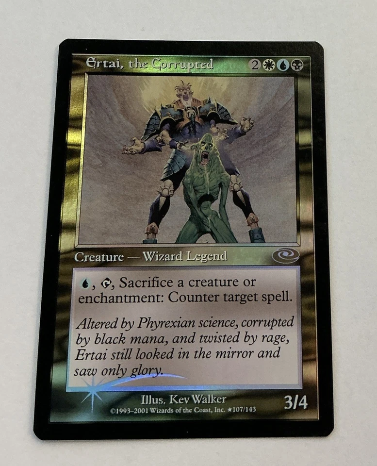 Ertai, the Corrupted (Alt. Art Foil) Planeshift NM Foil Near Mint MTG -- S2G -- - Image 1 of 2
