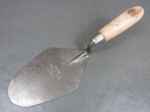 Vintage 7" bricklayers gauging trowel old tool by WHS Hunt & Sons Brades - Picture 1 of 5