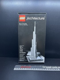 LEGO Architecture: Burj Khalifa (21008) New In Box Factory Sealed