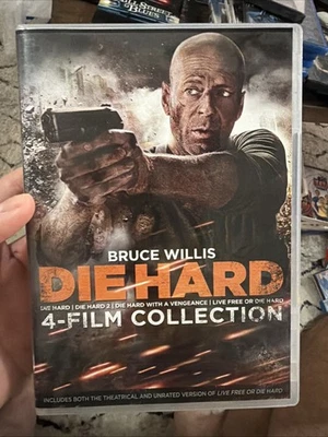 Die Hard 4 Film Collection DVD Set [Die Hard, 2, w/ Vengeance, Live Free Or Die - Image 1 of 4