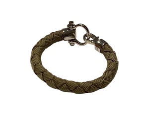 Omega Segelarmband Farbe Oliv Größe M Edelstahl ohne Box gebraucht - Bild 1 von 5