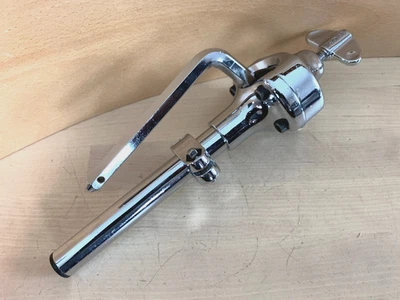 SONOR Rack Tom Drum Mount Hex L-Arm Post Holder Part 90s 00s Ball Socket Chrome - Image 1 of 4