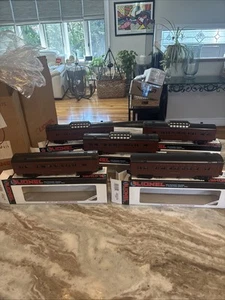 5 Lionel 6-16000 O Gauge Pennsylvania Tuscan Vista Dome 16001 & 16002 PASS CARS - Picture 1 of 24