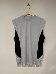 Starting Line Men’s Grey Tank Top Shirt Black Accents Medium M - Picture 1 of 3