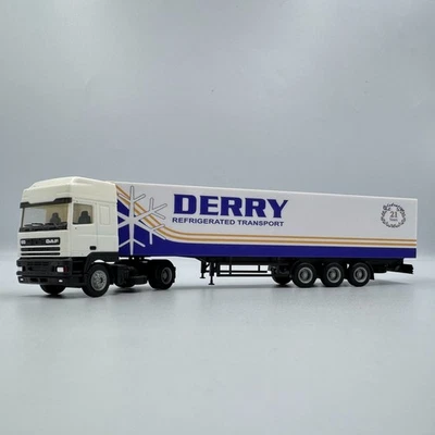 DAF 95 “Derry Refrigerated Transport” – Cold Chain Logistics Truck Scale 1/87 H0 - Image 1 of 4