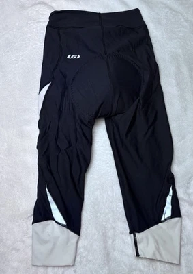 Calça de bicicleta Garneau acolchoada conforto para andar feminina tamanho pequeno - Imagem 1 de 4