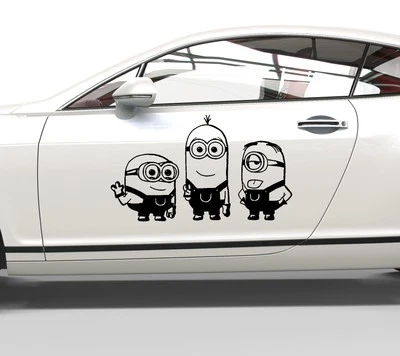 Autoaufkleber Minions Team - Bild 1 von 4