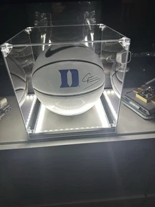 Cooper Flagg Signed Duke Nike Basketball Beckett Authenticated with display case - Picture 1 of 7